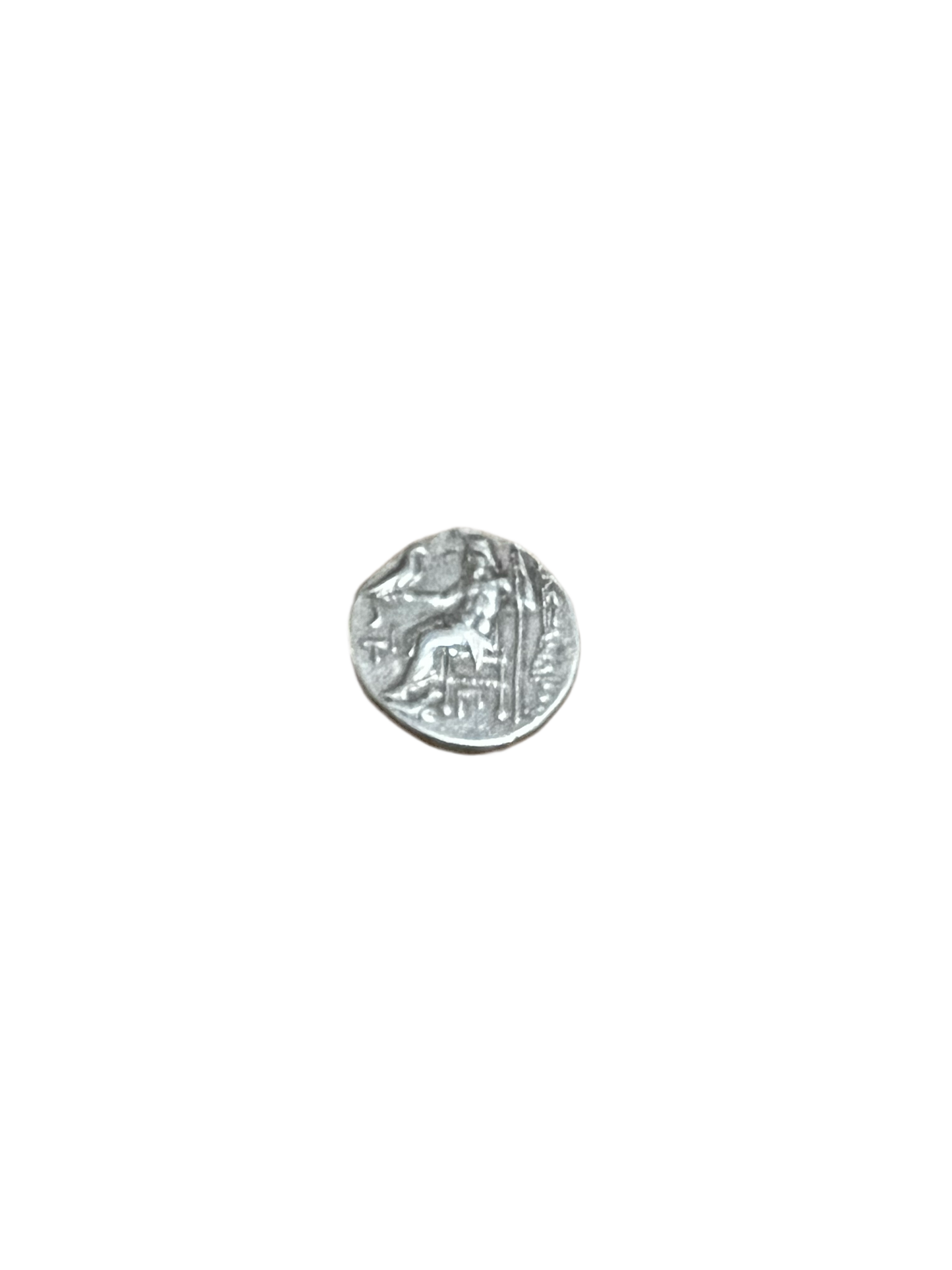 CNG Kings of Macedon. Antigonos I Monophthalmos. As Strategos of Asia, 320-306/5 BC, or King, 306/5-301 BC. AR Drachm (16mm, 4.42 g, 11h). In the name and types of Alexander the Great. Kolophon Mint. Struck circa 310-301 BC.