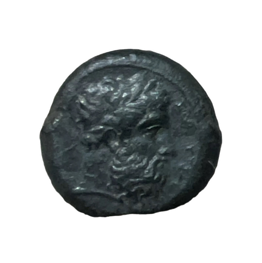 CNG Verified Authentic Syracuse, Sicily 344BC Timoleon Zeus. 1st Series. Rare Ancient Greek Coin. Beautiful Portrait.