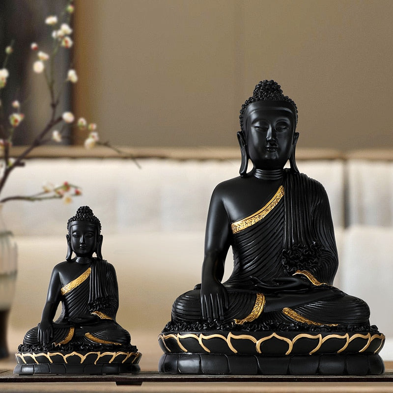 Resin Buddha Statue Home Decor