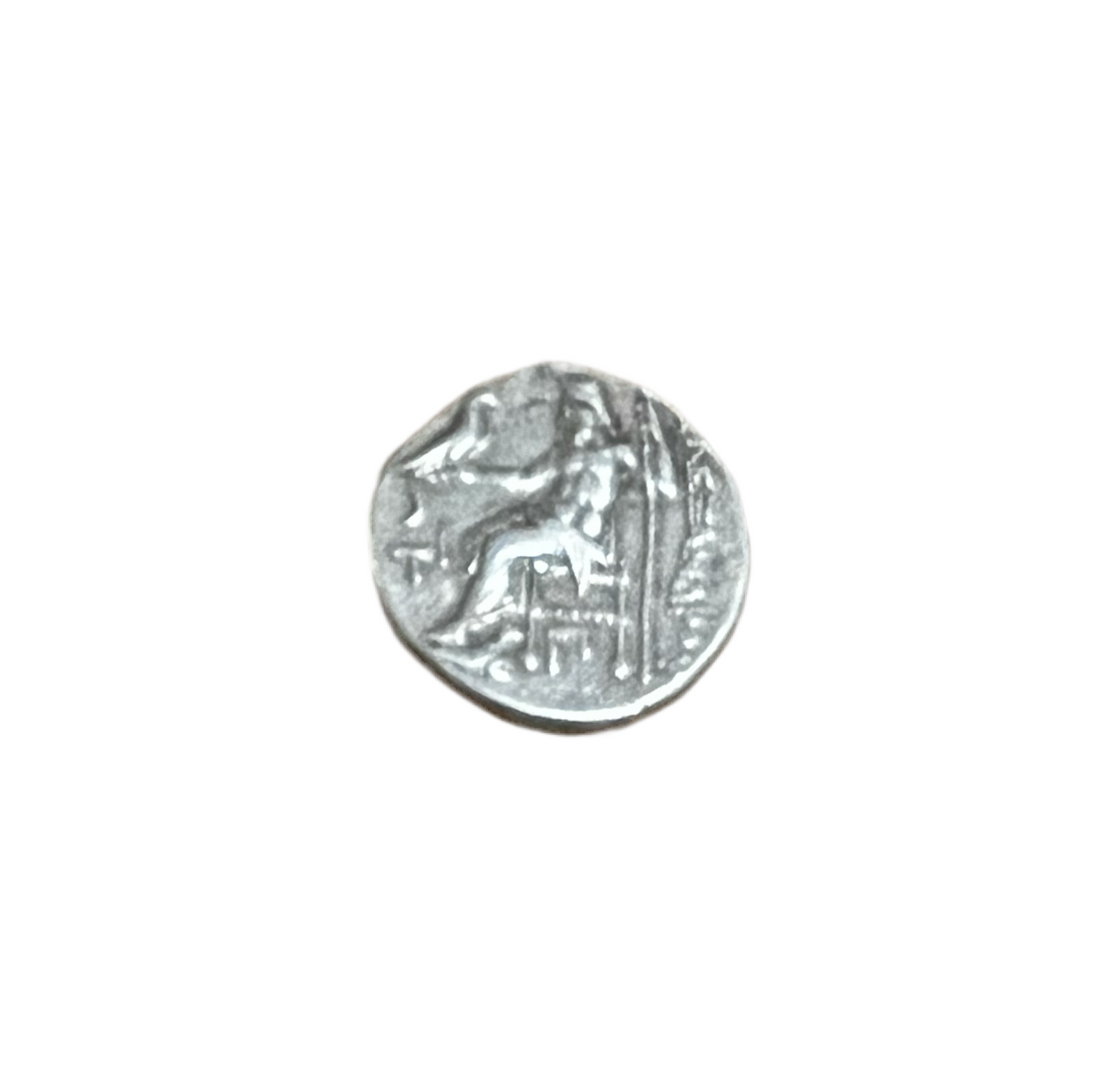 CNG Kings of Macedon. Antigonos I Monophthalmos. As Strategos of Asia, 320-306/5 BC, or King, 306/5-301 BC. AR Drachm (16mm, 4.42 g, 11h). In the name and types of Alexander the Great. Kolophon Mint. Struck circa 310-301 BC.