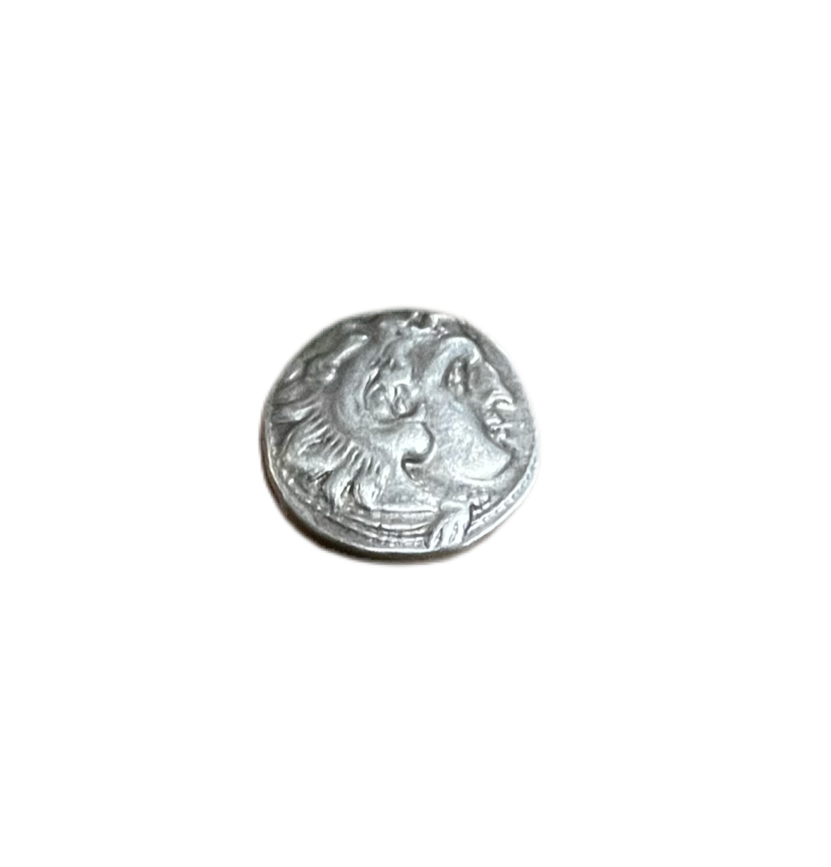 CNG Kings of Macedon. Antigonos I Monophthalmos. As Strategos of Asia, 320-306/5 BC, or King, 306/5-301 BC. AR Drachm (16mm, 4.42 g, 11h). In the name and types of Alexander the Great. Kolophon Mint. Struck circa 310-301 BC.