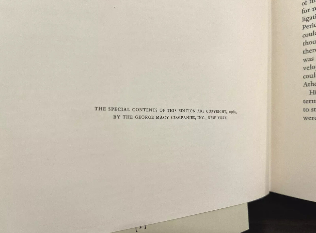 PLATO - Trial And Death Of Socrates - HERITAGE PRESS 1963 Hardcover Book w/Case