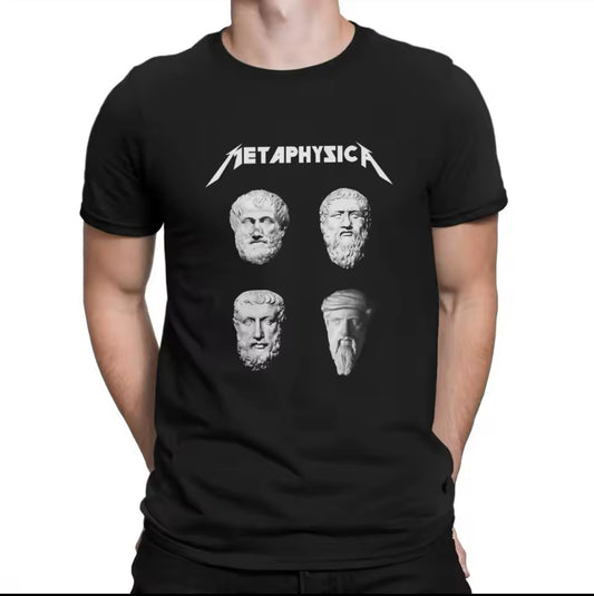 Metaphysica Metal Philosophy - Metaphysics Men’s T Shirt