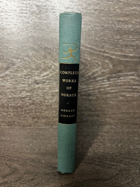 The Complete Works of Horace - 1936 Modern Library Edition, Hardcover with Dust Jacket