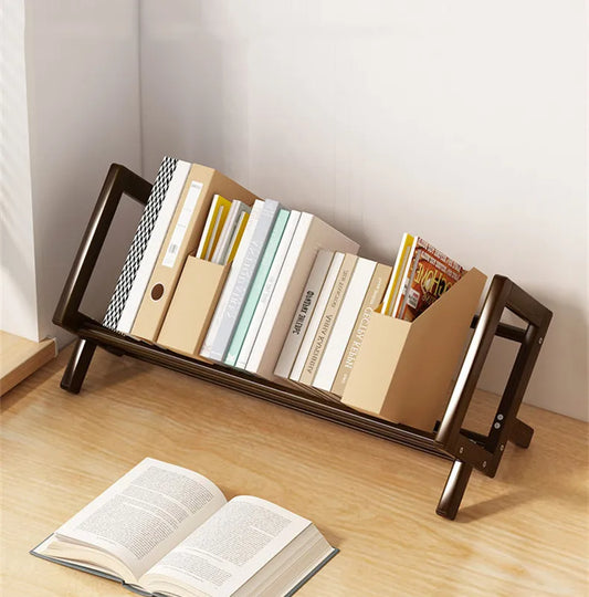 Elegant Desktop Bookshelf Organizer